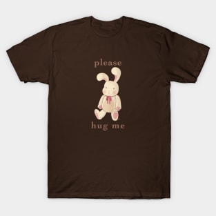 Creme Bunny Hug T-Shirt